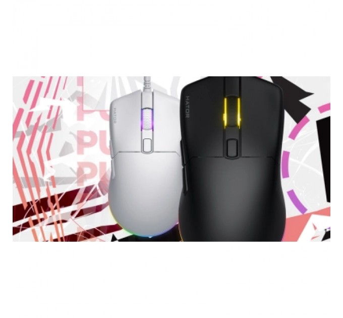 Мишка Hator Pulsar 3 USB White (HTM611)