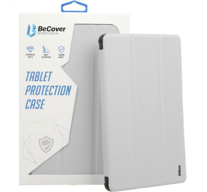 BeCover Чохол до планшета BeCover Ultra Slim Origami Transparent Apple iPad Air 11" M2 2024 Gray (711390)