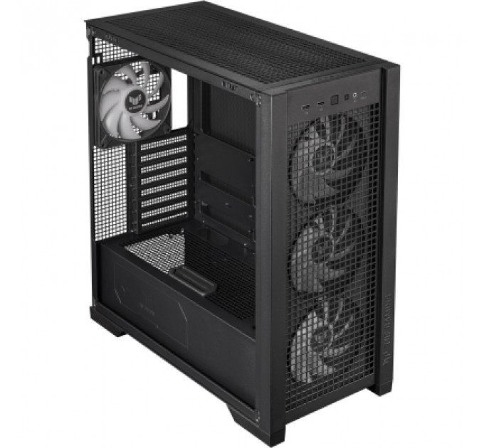 Корпус ASUS TUF Gaming GT302 ARGB Black (90DC00I0-B19000)