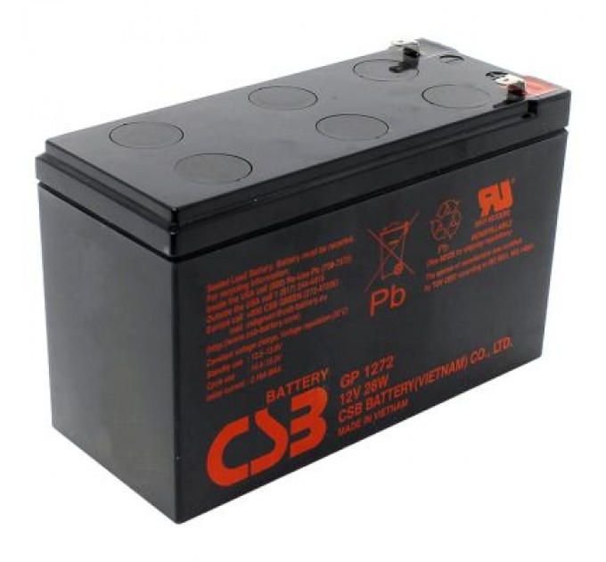 CSB Батарея до ДБЖ CSB 12В 7.2 Аг (GP1272_28W)