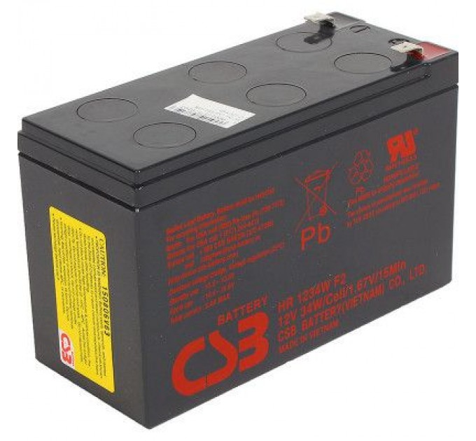 Hitachi Батарея до ДБЖ 12В 9Аг CSB (HR1234WF2)