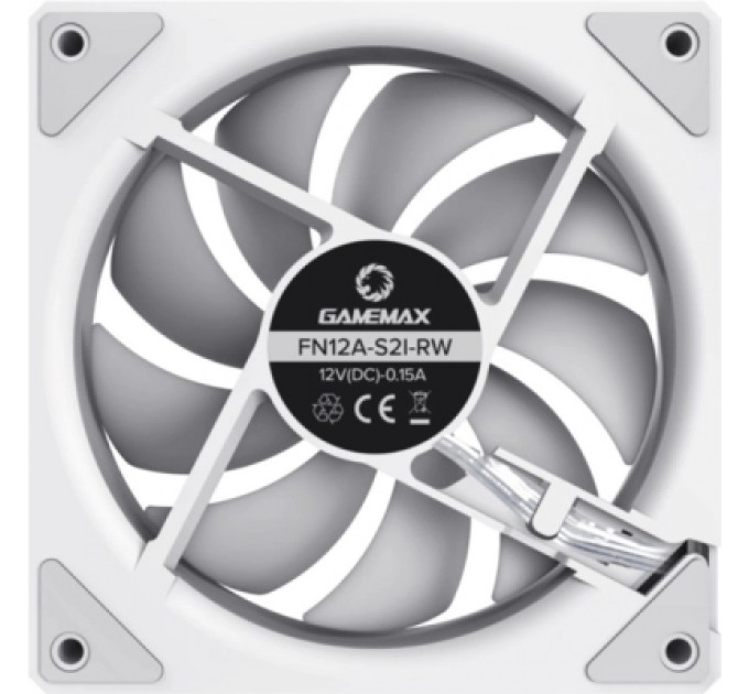 Кулер до корпусу Gamemax FN12A-S2I-RW