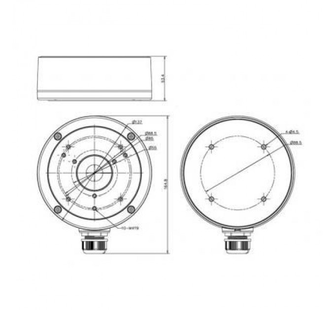 Hikvision Кріплення для відеокамери Hikvision DS-1280ZJ-S