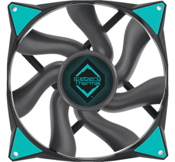 Кулер до корпусу Iceberg Group IceGALE 140mm Gray (ICEGALE14-B0A)