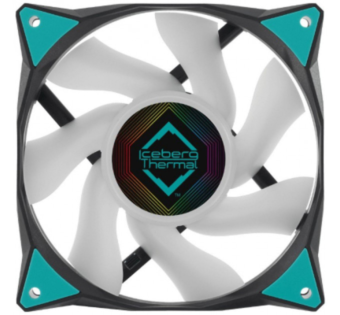 Кулер до корпусу Iceberg Group IceGALE ARGB - 120mm Black (ICEGALE12A-E0A)
