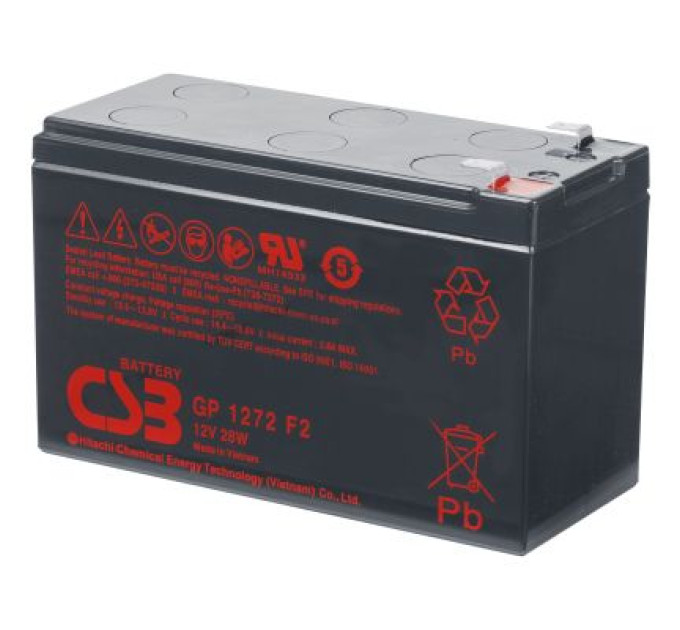 CSB Батарея до ДБЖ CSB 12В 7.2 Аг (GP1272_28W)