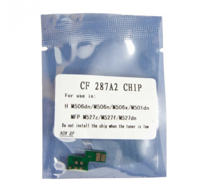 Чип для картриджа HP LJ Enterprise M527c/M527f/M527dn Black Foshan (JYD-HCF287X2-FSH)