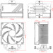 Кулер до процесора ID-Cooling FROZN A410 Black