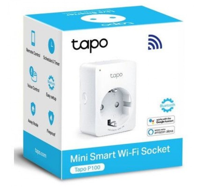Розумна розетка TP-Link Tapo P100 (1-pack) (Tapo P100(1-pack))