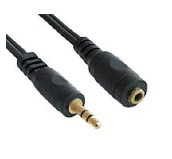 Cablexpert Кабель мультимедійний Jack 3.5mm M/Jack 3.5mm F 5.0m Cablexpert (CCA-421S-5M)