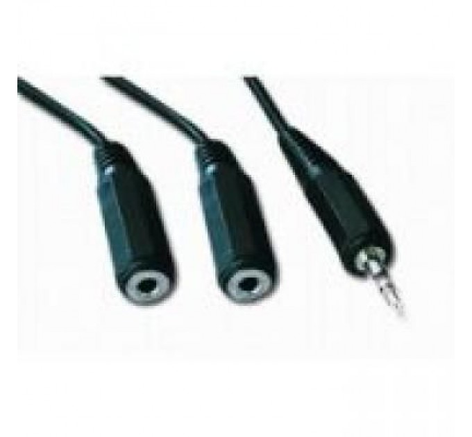 Кабель мультимедійний Jack 3.5 mm M to 2xJack 3.5 mm F 5.0m Cablexpert (CCA-415)