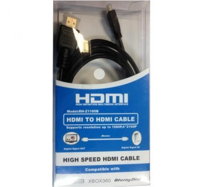 Atcom Кабель мультимедійний HDMI A to HDMI D (micro), 1.0m Atcom (15267)