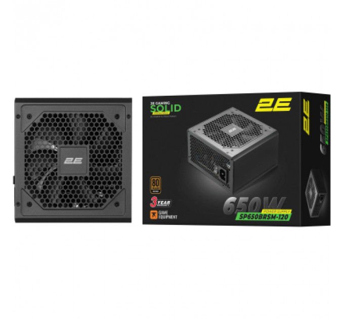 Блок живлення 2E 650W (2E-SP650BRSM-120)