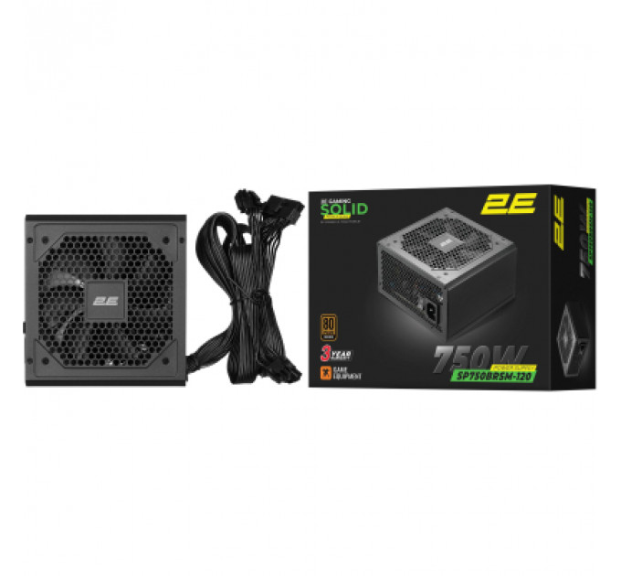 Блок живлення 2E 750W (2E-SP750BRSM-120)
