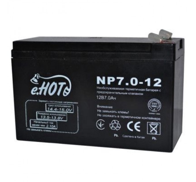 Enot Батарея до ДБЖ Enot 12В 7 Ач (NP7.0-12)