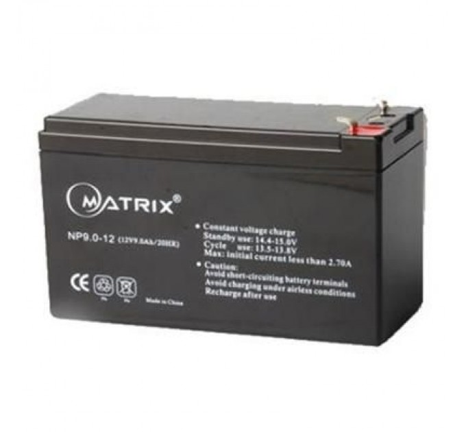 Matrix Батарея до ДБЖ Matrix 12V 9AH (NP9-12)