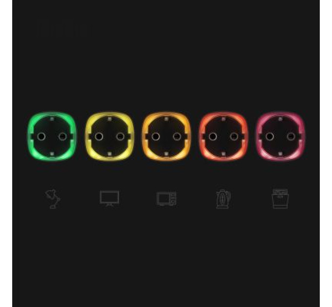 Ajax Розумна розетка Ajax Socket чорна