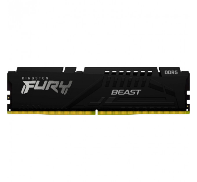 Модуль пам'яті для комп'ютера DDR5 16GB 6800 MHz Beast Black EXPO Kingston Fury (ex.HyperX) (KF568C34BBE-16)