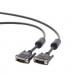 Cablexpert Кабель мультимедійний DVI to DVI 24+1pin, 1.8m Cablexpert (CC-DVI2-BK-6)