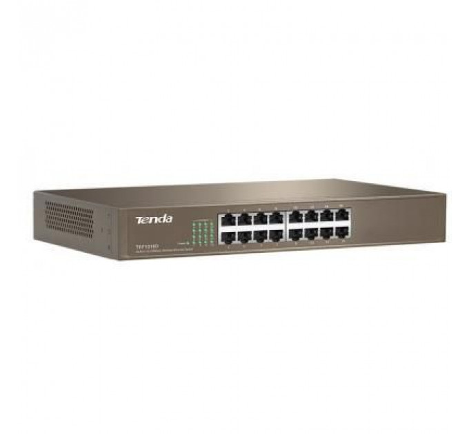 Комутатор мережевий Tenda TEF1016D
