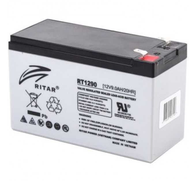 Ritar Батарея до ДБЖ Ritar AGM RT1290, 12V-9Ah (RT1290)