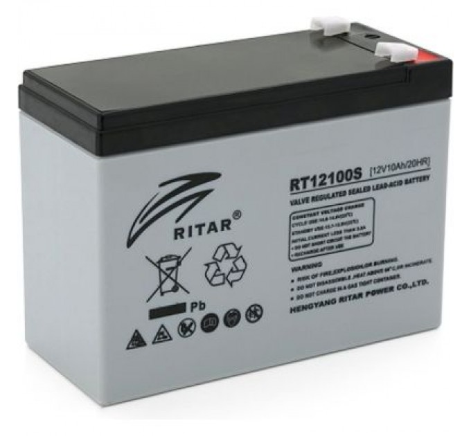 Ritar Батарея до ДБЖ Ritar AGM RT12100S, 12V-10Ah (RT12100S)