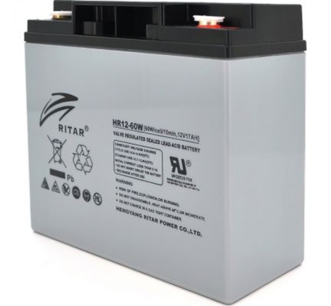 Ritar Батарея до ДБЖ Ritar AGM RT12170, 12V-17Ah (RT12170H)