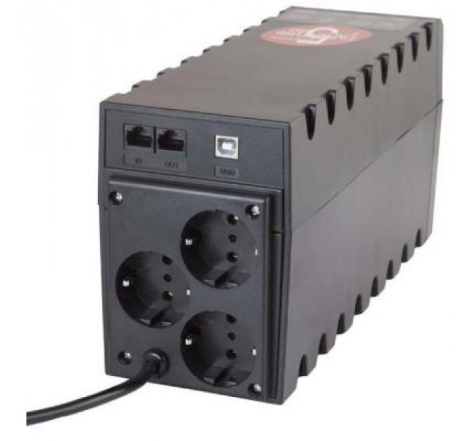 Powercom Пристрій безперебійного живлення Powercom RPT-600AP Schuko