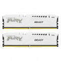 Модуль пам'яті для комп'ютера DDR5 32GB (2x16GB) 6800 MHz Beast White EXPO Kingston Fury (ex.HyperX) (KF568C34BWEK2-32)