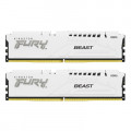 Модуль пам'яті для комп'ютера DDR5 64GB (2x32GB) 6400 MHz Beast White EXPO Kingston Fury (ex.HyperX) (KF564C32BWEK2-64)