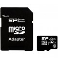 Silicon Power Карта пам'яті Silicon Power 32GB microSD Class 10 UHS-ISDR (SP032GBSTHBU1V10SP)