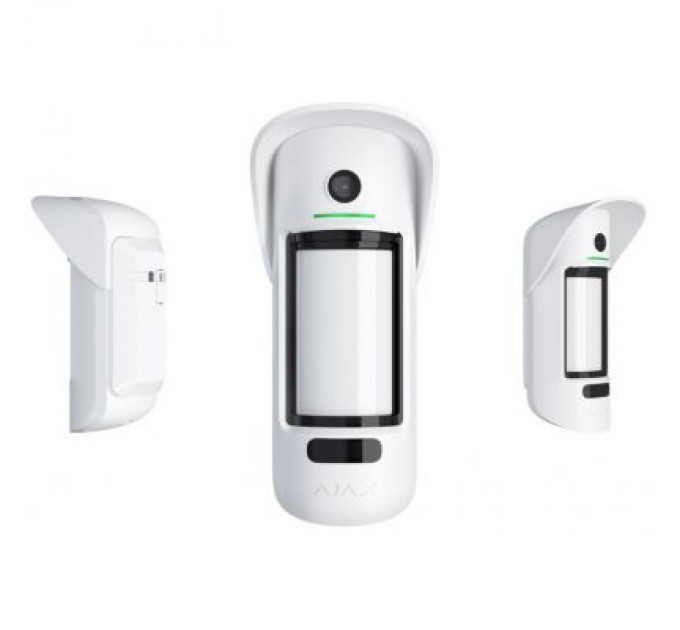 Датчик руху Ajax MotionCam Outdoor біла