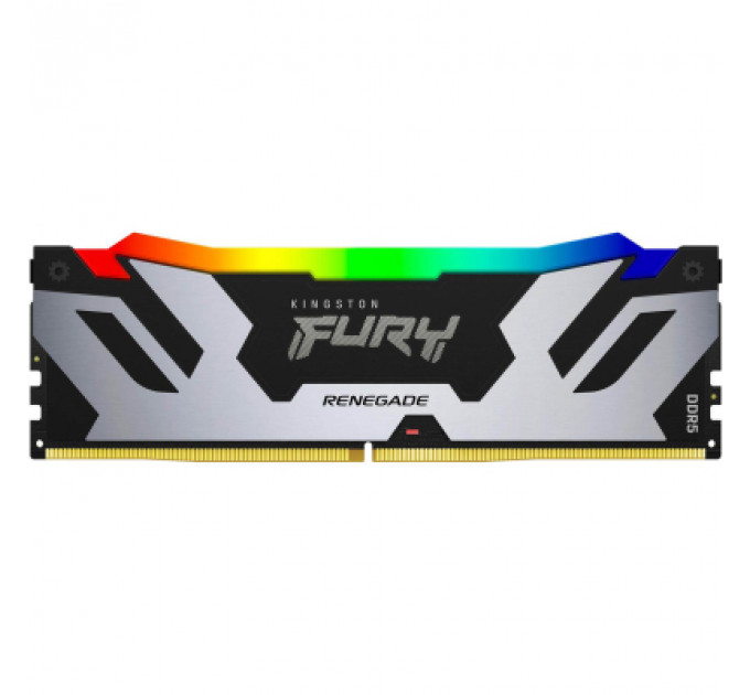 Модуль пам'яті для комп'ютера DDR5 32GB (2x16GB) 8000 MHz Renegade RGB XMP Kingston Fury (ex.HyperX) (KF580C38RSAK2-32)