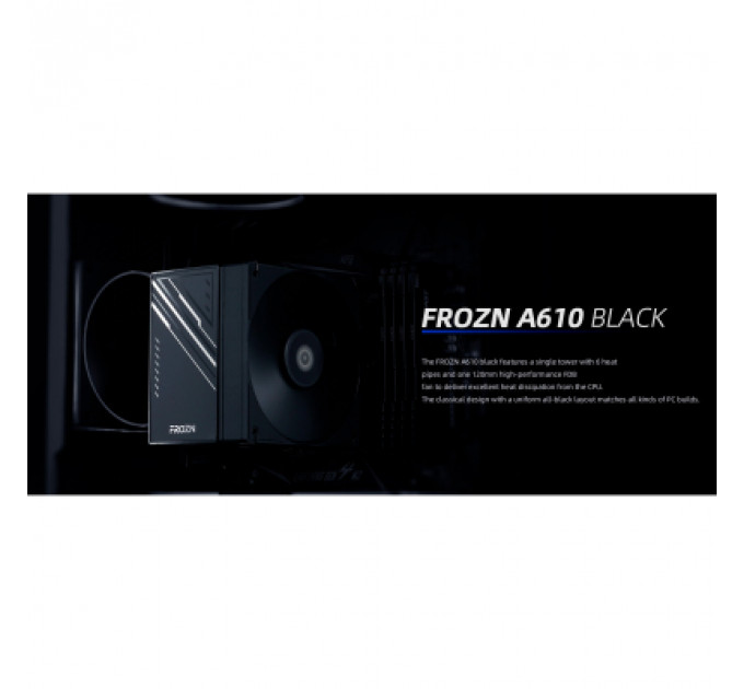 Кулер до процесора ID-Cooling FROZN A610 BLACK