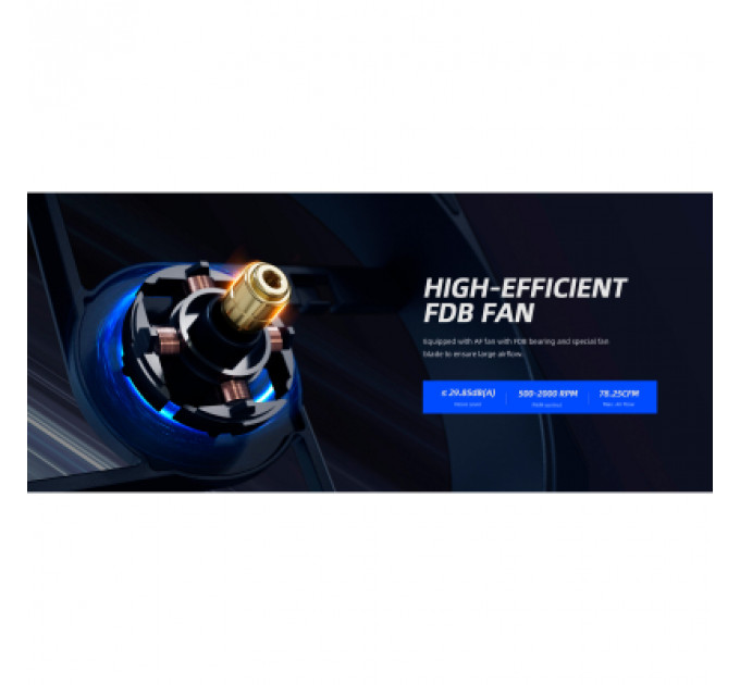 Кулер до процесора ID-Cooling FROZN A610 BLACK