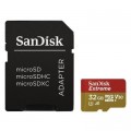 SanDisk Карта пам'яті SanDisk 32GB microSDHC V30 A1 UHS-I U3 4K Extreme (SDSQXAF-032G-GN6MA)