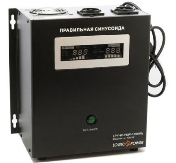 LogicPower Пристрій безперебійного живлення LogicPower LPY- W - PSW-1500VA+ (4145)