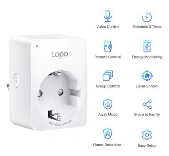 Розумна розетка TP-Link Tapo P110