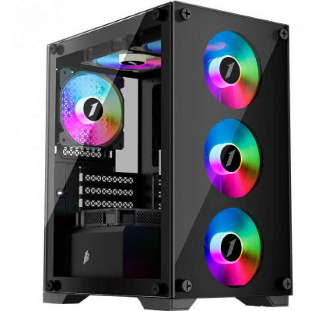 Корпус 1stPlayer X2-M-4F2(AP)