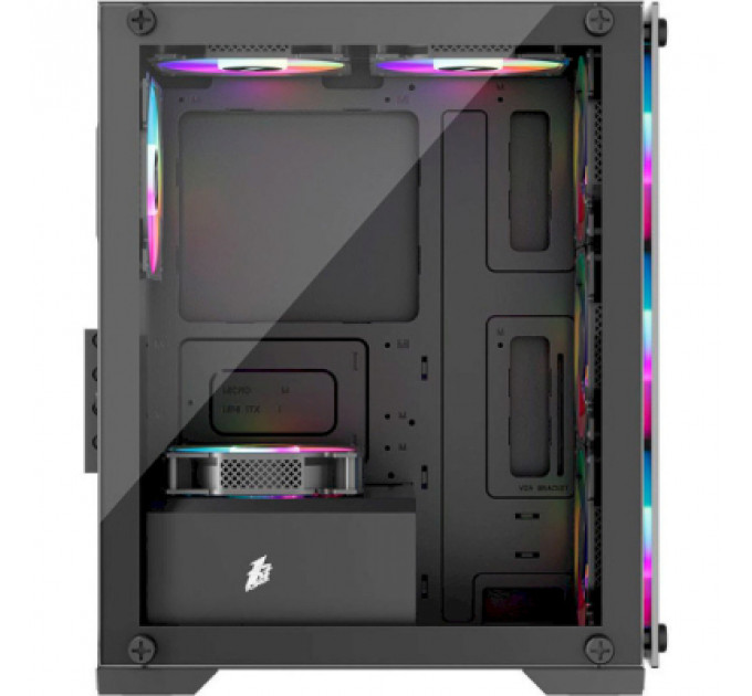 Корпус 1stPlayer X2-M-4F2(AP)