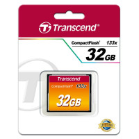 Карта пам'яті Transcend 32Gb Compact Flash 133x (TS32GCF133)