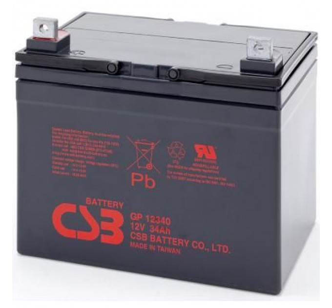 CSB Батарея до ДБЖ CSB 12В 34 Ач (GP12340)