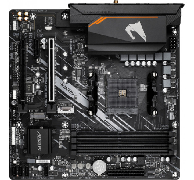 Материнська плата GIGABYTE B550M AORUS ELITE AX