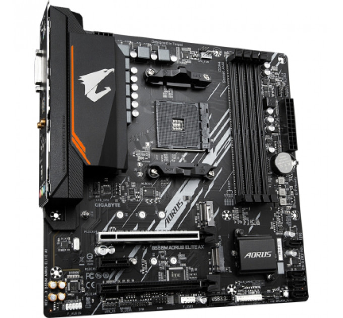 Материнська плата GIGABYTE B550M AORUS ELITE AX