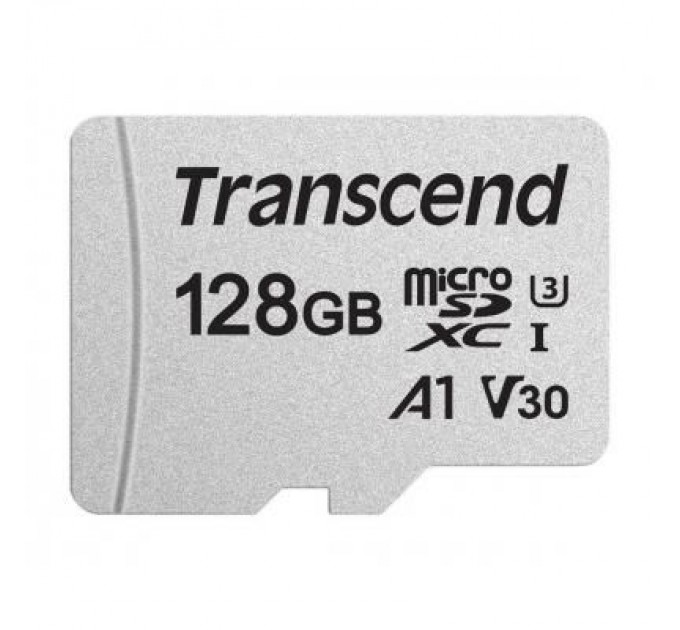 Transcend Карта пам'яті Transcend 128GB microSDXC class 10 UHS-I U3 A1 (TS128GUSD300S)