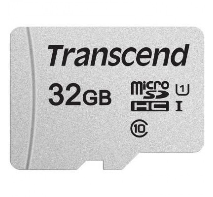 Transcend Карта пам'яті Transcend 32GB microSDHC class 10 UHS-I U1 (TS32GUSD300S)