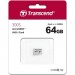 Transcend Карта пам'яті Transcend 64GB microSDXC class 10 UHS-I U1 (TS64GUSD300S)
