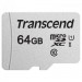 Transcend Карта пам'яті Transcend 64GB microSDXC class 10 UHS-I U1 (TS64GUSD300S-A)