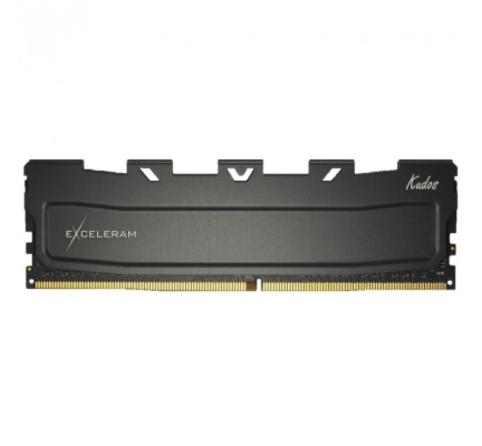 Модуль пам'яті для комп'ютера DDR4 16GB 2666 MHz Black Kudos eXceleram (EKBLACK4162619X)