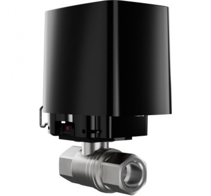 Кульовий кран Ajax WaterStop1/2 black